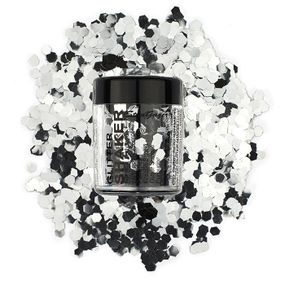 Глиттер-шейкер (блестки) Серебряные Stargazer Chunky Glitter Silver