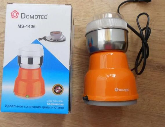 Кофемолка электрическая Domotec MS-1406 220V/150W | Зображення 6