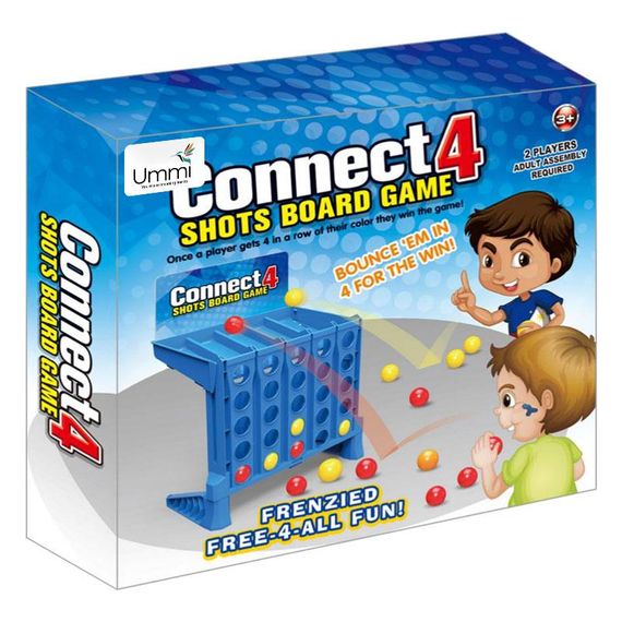 Настільна інтерактивна гра Ummi 22013 Connect 4 Shots Board Game Blue | Зображення 4
