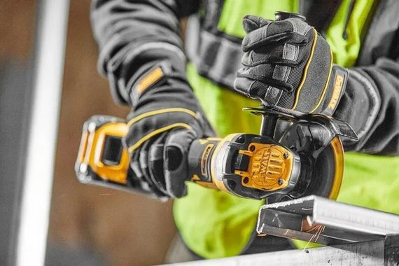 Шліфмашина кутова акумуляторна DeWalt без АКБ та ЗП DCG409VSNT | Зображення 1