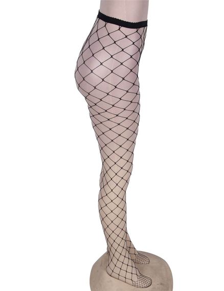 Колготки у велику сітку Star Night Pantyhose чорний, XS-M | Зображення 8