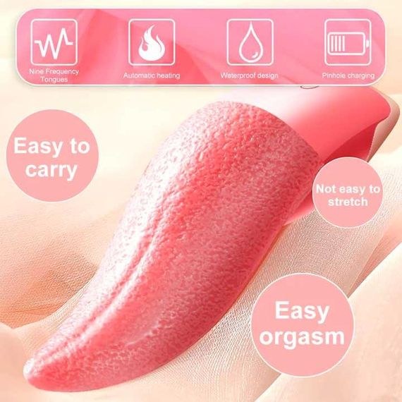 Оральна вібратор мова USB 10 режимів вібрації | Зображення 3