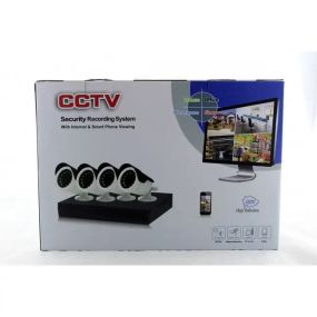 Реєстратор + Камери DVR KIT CAD D001 2mp\4ch набір на 4 камери