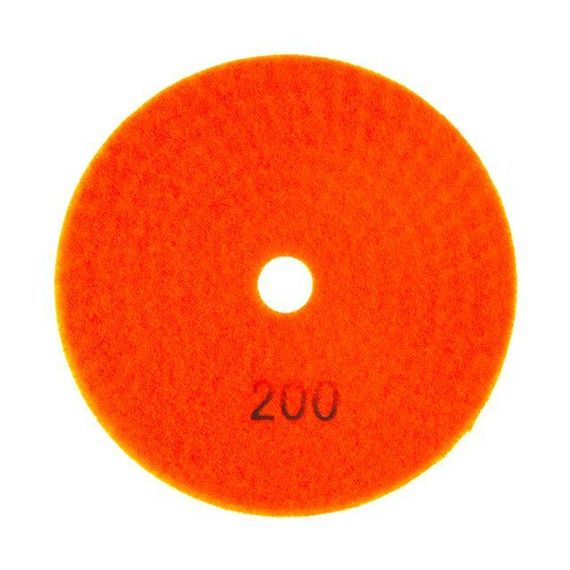 Коло алмазне шліфувальне гнучкий на липучці 125 мм P200. INTERTOOL BT-0931