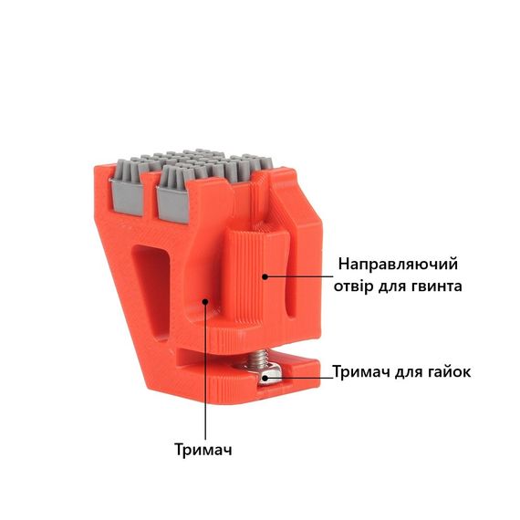 Комплект для очищення сопел 3D-принтера Bambu Lab X1/P1 універсальна подвійна насадка-щітка | Зображення 1
