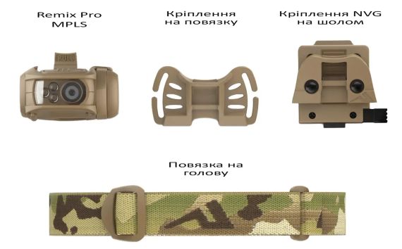 Ліхтар налобний Princeton Tec Remix Pro MPLS 300 lm Multicam | Зображення 4