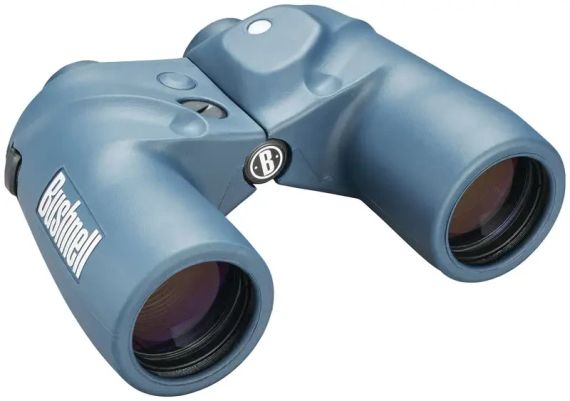 Бінокль Bushnell Marine Blue 7x50 мм з компасом і далекомірною сіткою