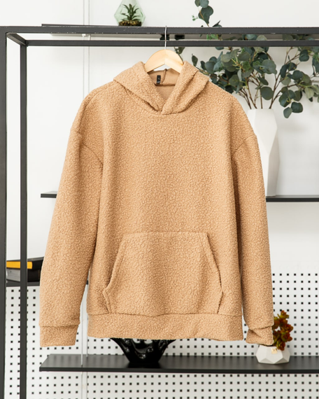 Худі Ведмедик бежеве S M