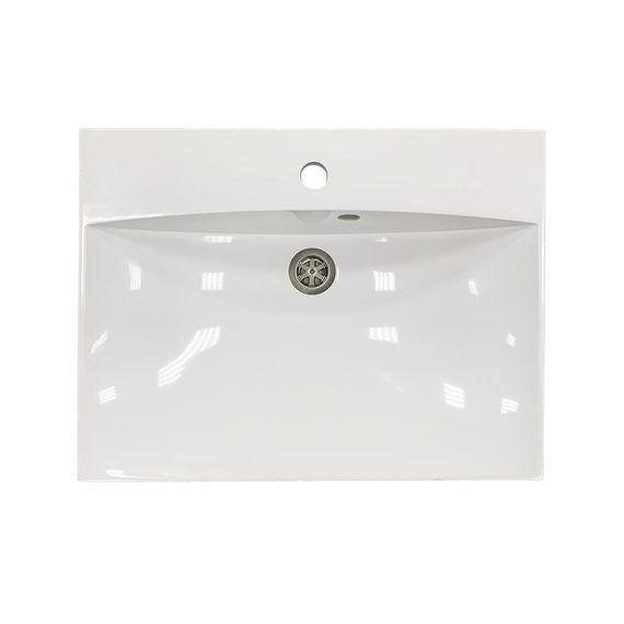 Раковина накладная Adamant Emil, прямоугольная (4824296201401) | Зображення 2