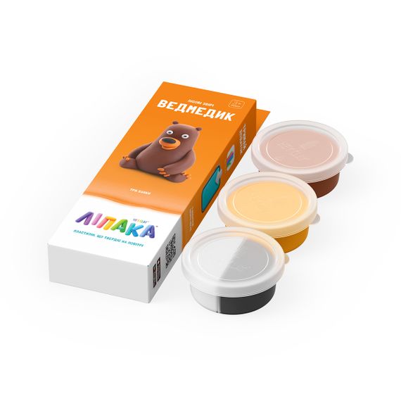 Саванна Медвежонок Small Set детской глины | Зображення 1