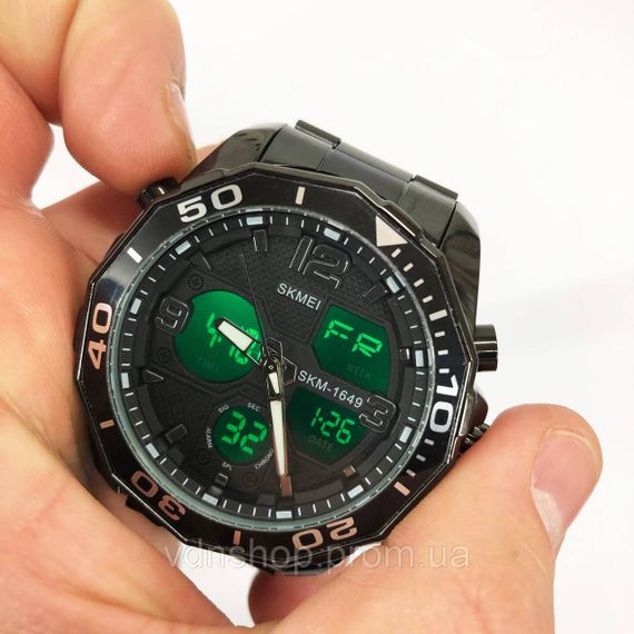 Повсякденні кварцові наручні чоловічі годинники SKMEI, Брендові оригінальні наручні годинники RS-41 | Зображення 1