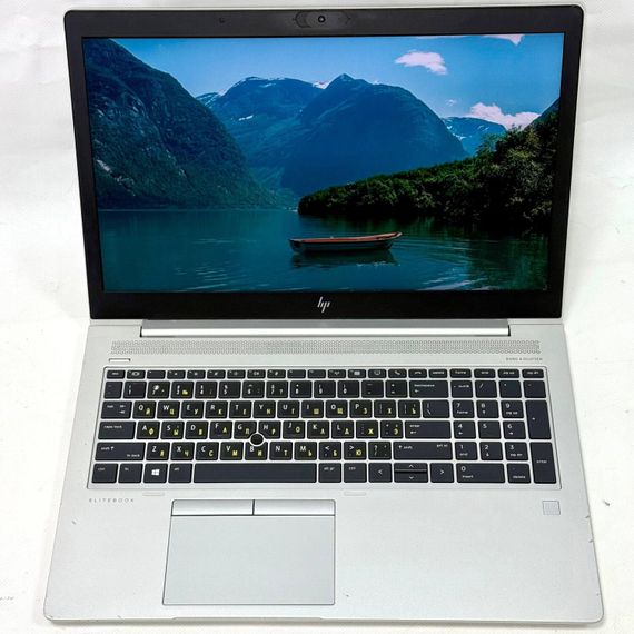 Ноутбук Б-класс HP EliteBook 755 G5 / 15.6" (1920x1080) IPS / AMD Ryzen 3 Pro 2300U (4 ядра по 2.0 - 3.4 GHz) / 8 GB DDR4 / 256 GB SSD / AMD Radeon Vega 6 Graphics / WebCam / Windows 11 Pro б/у | Зображення 2