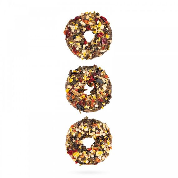 Ласощі Special One Пончики для декоративних гризунів паприка гарбуз морква 60 г | Зображення 1