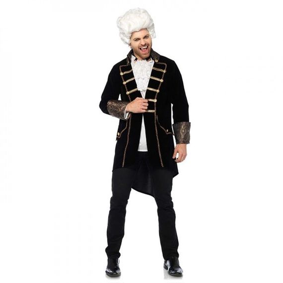 Чоловічий костюм Графа Дракули Leg Avenue Deluxe, M/L, 4 предмети, чорний | Зображення 1