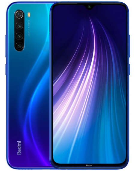 Смартфон Xiaomi Redmi Note 8 4/128GB Blue Global Rom