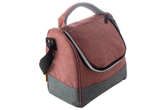 Термосумка 8л розовая (25*15*21см) СИЛА | Зображення 1