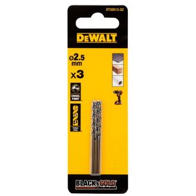 Свердло по металу 2,5мм Black & Gold DeWALT DT20513