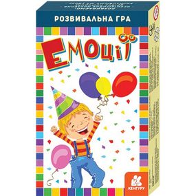 Детская развивающая игра "Clever book Эмоции" 901970 30 карточек