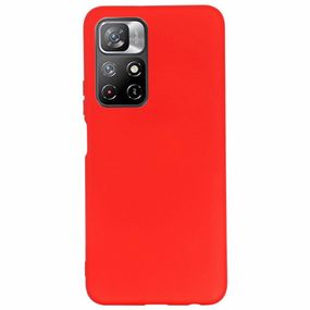 Чохол Candy Silicone для Xiaomi Redmi Note 11 5G / Poco M4 Pro 5G колір Червоний