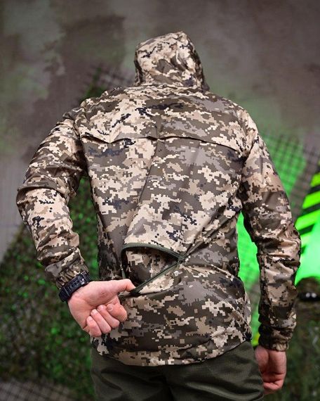 Вітровка дощовик піксель кишеня ТН6562 | Зображення 3