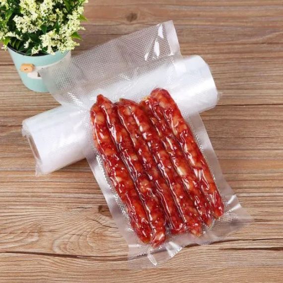 Пакети для вакууматора в рулоні 25 см x 1500 см гофровані для вакуумного пакувальника