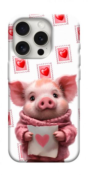 Чохол з картинкою Animals love 6 для Apple iPhone 16 Pro (6.3")
