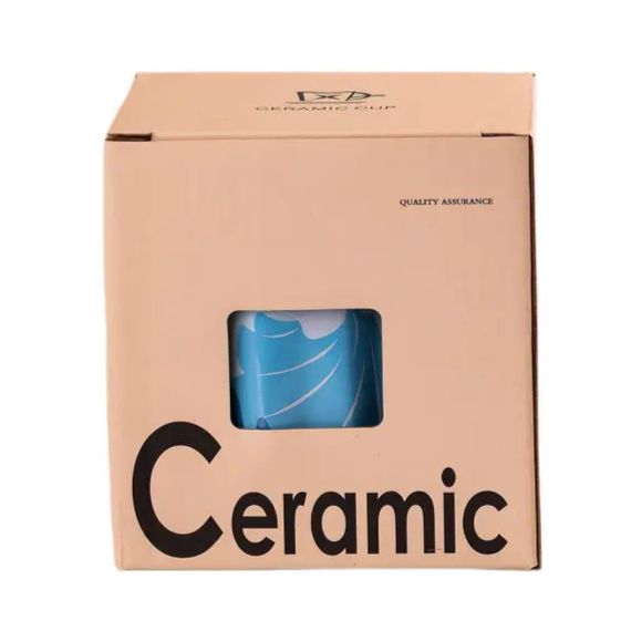 Чашка фарфоровая 450мл диснеевская принцесса Голубой HPCYM0859BL | Зображення 2