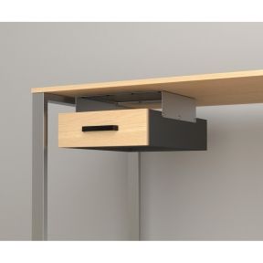 Навесной ящик для стола Loft Design BX-1 одинарный дуб борас