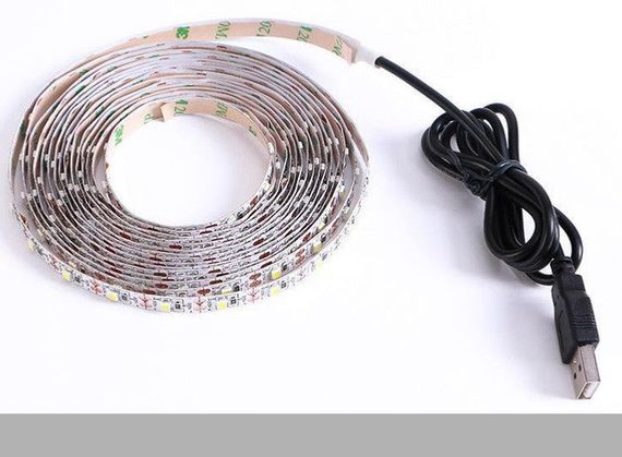 Світлодіодна стрічка з живленням через USB, 5 м, XPRO (46804-BL-5V-USB_193)