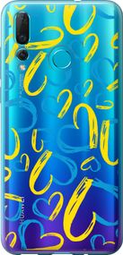 Чехол на Huawei Nova 4 Сердца UA "5292u-1632-17620"