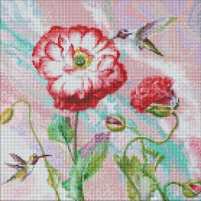 УЦІНКА! Алмазна мозаїка "Легкий етюд" ©Ira Volkova AMO7459-UC 40х40 см