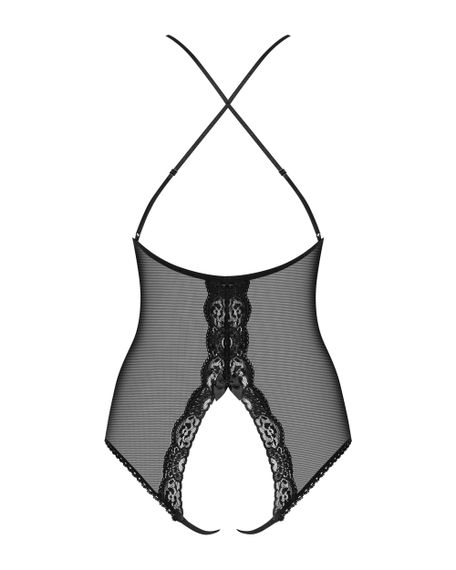 Боді - Obsessive 841-TED-1 Body Black S/M | Зображення 3