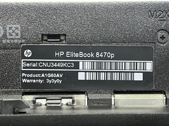 Ноутбук HP EliteBook 8470p / 14" (1366x768) TN / Intel Core i5-3230M (2 (4) ядра по 2.6 - 3.2 GHz) / 4 GB DDR3 / 320 GB HDD / Intel HD Graphics 4000 / WebCam б/у | Зображення 6