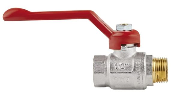 Кран кульовий Icma 1/2" прямий №352 (87352AD11) | Зображення 2