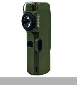 Ліхтар багатофункціональний D50-SMD green з Li-Ion акумулятором, індикацією заряду, запальничкою та ЗУ Type-C (46797-d50-smd_226)