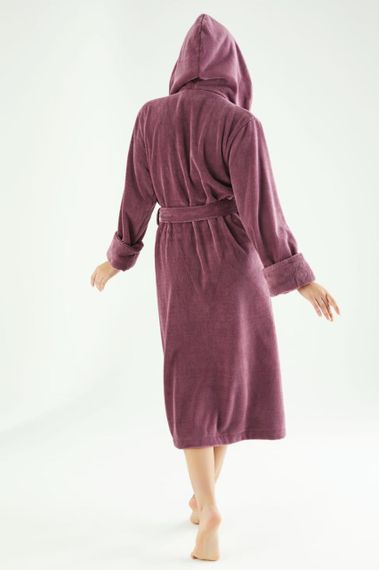 Жіночий халат Nusa 6890, фуксія XL | Зображення 5