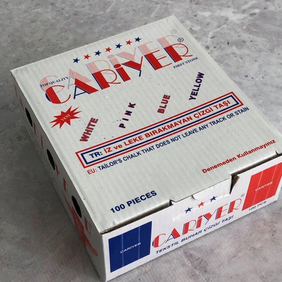 Мел-мило кравецьке CARIYER Кольорове 100шт. | Зображення 1