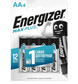 Батарейка лужна AA/LR6 (бл-4шт) Energizer Max Plus