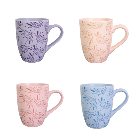 Чашка Пастельні трави VT-C-182340 Vittora, 340мл