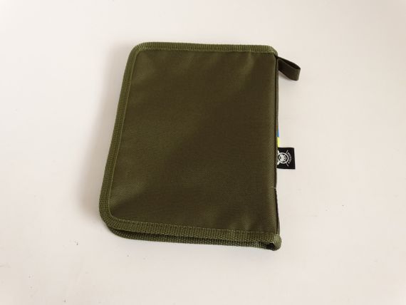 Блокнот снайпера стрілка тактичний в обкладинці А5, Олива кордуна водонепроникна | Зображення 1