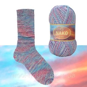Шкарпеткова пряжа Nako Boho Concept, 87726