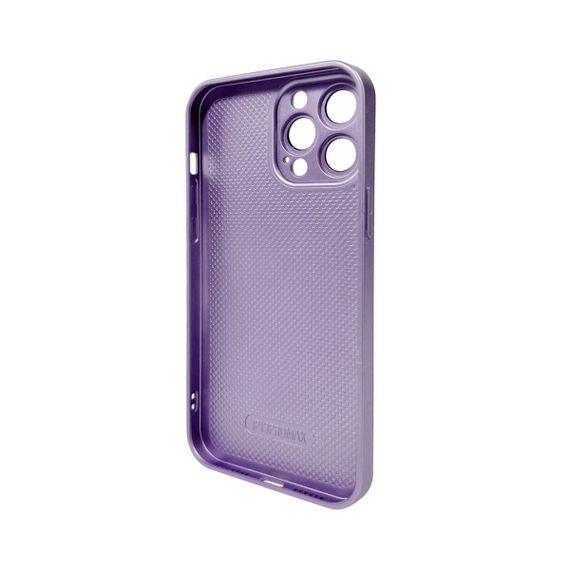 Чохол для смартфона AG Glass Matt Frame Color Logo for Apple iPhone 13 Pro Max Light Purple | Зображення 1