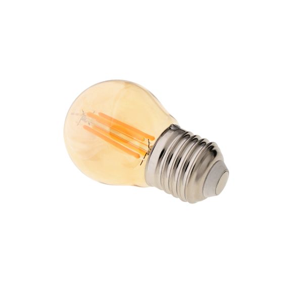 Лампа светодиодная LED 6W E27 COG WW G45 Amber 220V | Зображення 1