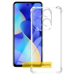 TPU чехол GETMAN Ease logo усиленные углы Full Camera для Infinix Note 50 Pro 4G Бесцветный (прозрачный)