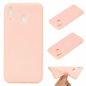 Чохол Candy Silicone для Samsung Galaxy M20 колір Рожевий