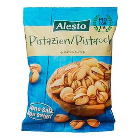 Фісташки без солі каліфорнійські Alesto, 250 г, Німеччина, Оригінал,
