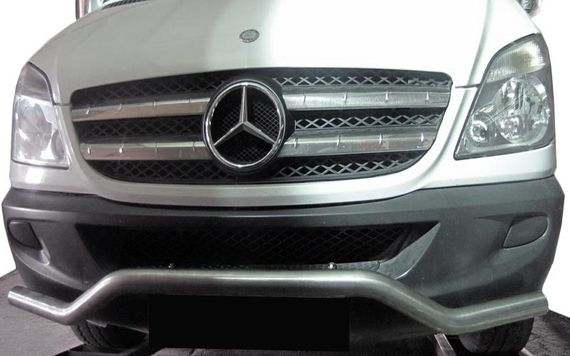 Передня нижня дуга MBSP.07.F3-04.6 (нерж.) для Mercedes Sprinter 2006-2018 рр