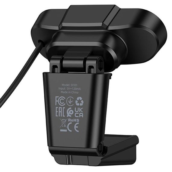 Веб-камера Hoco D101 (720P) Black | Зображення 5