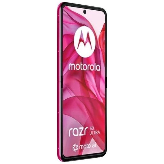 Мобильный телефон Motorola Razr 50 Ultra 12/512GB Hot Pink (PB1T0103RS) | Зображення 2