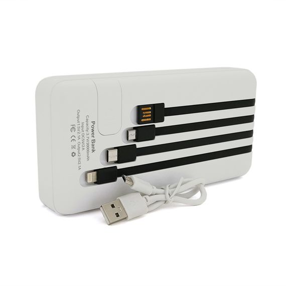 PowerBank Bix-30000mAh, Output:4USB/Type-C/MicroUSB/Lightning, QC22.5W/PD20W | Зображення 2